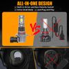 For Buick Envision 2016-2020 Combo LED Headlights Bulb High Low Beam+Fog Light