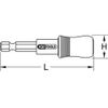 KS Tools 910.1114 1/4-inch 16 x 65mm INOX Quick Release Bit Holder