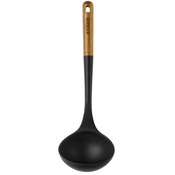 Staub 40503-104 Silicone Soup Ladle Spatula, Ladle