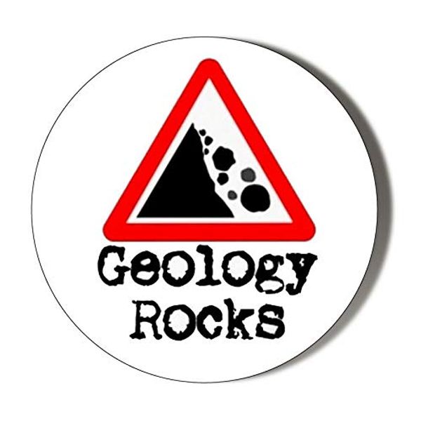 GEOLOGY ROCKS 58mm Handbag or Pocket Make Up Novelty Mirror