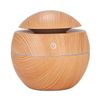 LOVIVER Mini Oil Diffuser Humidifier, Travel Ultrasonic Small Difusers for Essential Oils, Light Brown