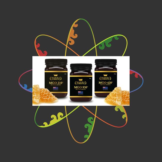 New Zealand Gobinz Manuka Honey MGO210 500g Honey Honey Natural Honey Honey Skin Digestive Immunity, New Zealand 1% Premium Manuka Honey Honey 500g