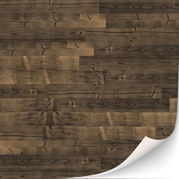 3 Sheets of 1:12 Scale Dollhouse Flooring (Rustic)