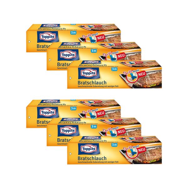 Toppits Roasting (31 cm x 3 m Pack of 6 x 3 m)