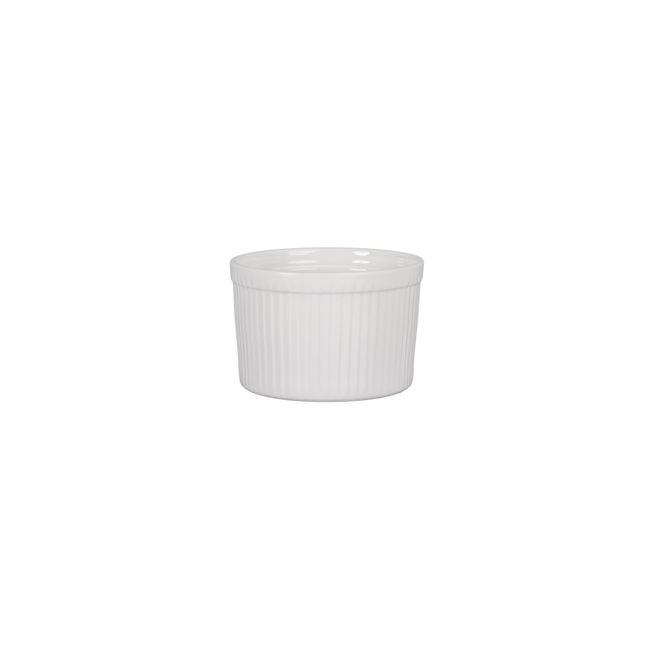 BIA Cordon Bleu Classic 10-Ounce Tall Souffle Dish, Set of 4, White