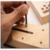 M6 TYPE D THREADED WOOD INSERT NUTS (PACK OF 25) (M6 x 25mm)