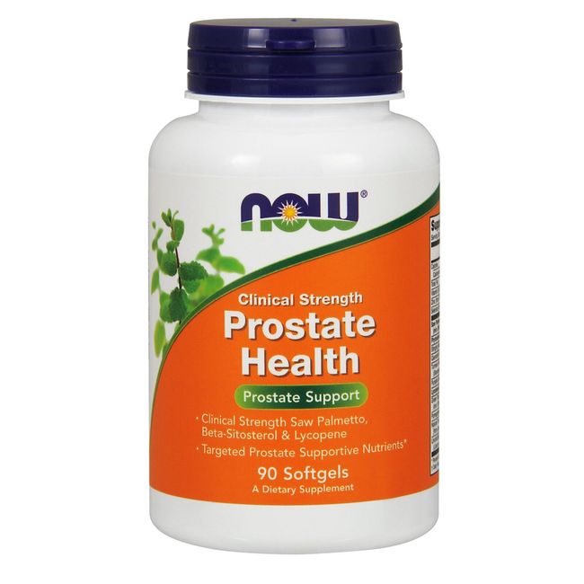 NOW Foods Prostate Health, Clinical Strength, 90 Softgels