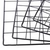 Wire Cube Storage 12-Cube Metal Storage Organizer Bookshelf Stackable for Home