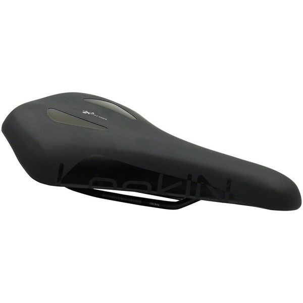 Selle Royal Lookin Saddle - Steel, Black, Basic Athletic