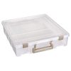 ArtBin Super Satchel 1 Compartment Box Clear Craft Organizer Storage Case