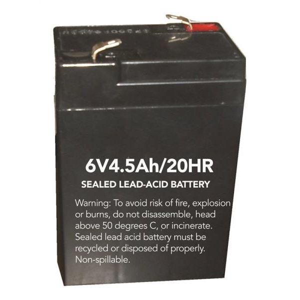 NEW HOWARD LIGHTING HL0202-BATT 6V REPLACEMENT EMERGENCY LIGHT BATTERY 7072135