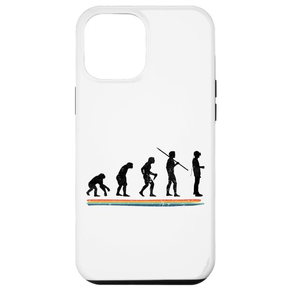 iPhone 14 Pro Max Evolution VR Virtual Reality Funny Vintage Smartphone Case