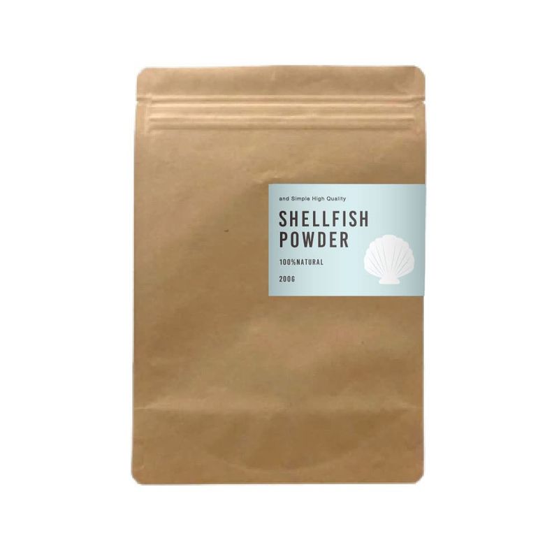&SH 100% Scallop Shell Naturally Derived Shellfish Powder, 7.1 oz (200 ...