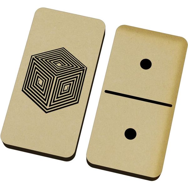 Azeeda 'Illusion Cube' Domino Set & Box (DM00044349)