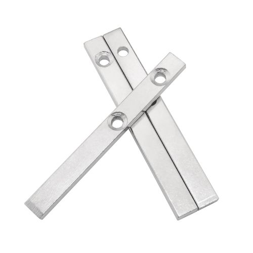 JianLing 4PCS Tilting Window Screw Balance Pivot Bar Metal Load Bearing Turnbuckle Silver 76mm Fixed Hovering Sliding Window Fitting Folding Window Latch for Tilt Up Pull Down Sliding Window