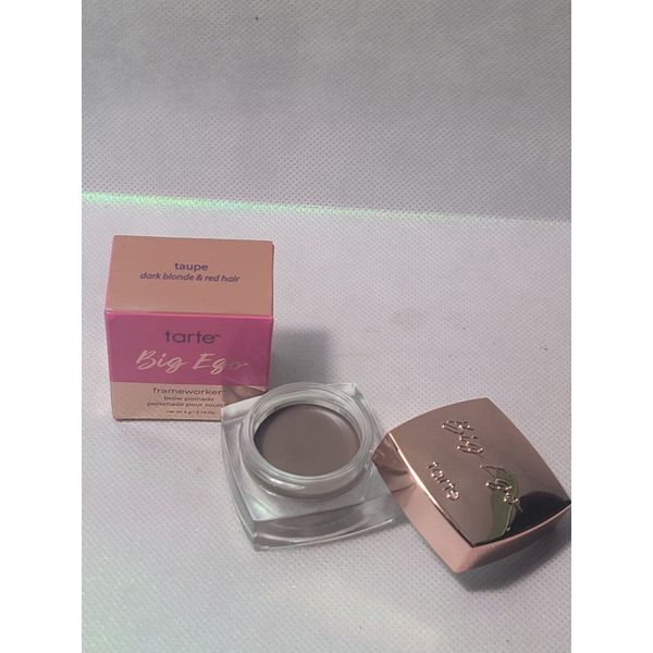 Tarte Big Ego Frameworker Brow Pomade Taupe Dark Blonde & Red Hair 0.14 oz. NIB!