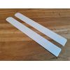 White UPVC Window Board/Cill Cover 2m Long 9mm Thick Plastic Window Sill Capping (End Caps Only)