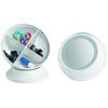 Conair Round Shaped Single-Sided Lighted Makeup Mirror; 3x magnification; White