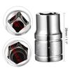 sourcing map 2 Pcs 3/8-Inch Drive 10mm 6-Point Shallow Socket, Metric, Cr-V