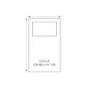 Biancheriaweb 3 x White Cradle Mattress Protectors