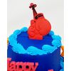 Boxer Themed 7 Piece Boxing Birthday Cake Topper Set (Unique Design)