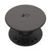 Black Initial Letter S Heart Minimalist Gray PopSockets Swappable PopGrip