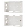 rhinocables Ethernet Back Box for Faceplate, Fits Wall Plate for Ethernet Cable Networking Sockets Surface Mount Box (2 PACK, 32mm)