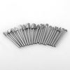 20PCS 1/8" Shank Tungsten Carbide Burr Rotary Drill Bits Tools Cutter Files Sets