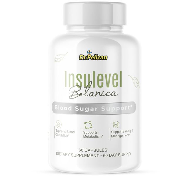 Insulevel Botanica- Blood Support- 60 Capsules