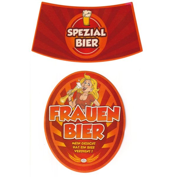 Women's Beer Label 2-Piece