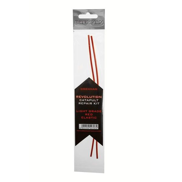 Drennan Revolution Catapult Repair Kit Light Grade Red Elastic
