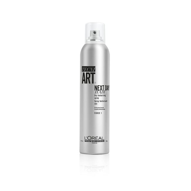 L'Oreal Professionnel Next Day Hair | For All Hair Types | Texturizing Hairspray | Provides Light Hold | 6.8 Oz.