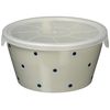 Mino Ware 131-1406 Non-Wrap Pot, Polka Dot, Gray