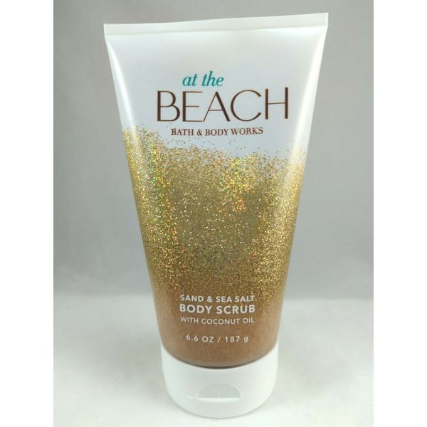 Bath & Body Works At the Beach Sand & Sea Salt Body Scrub with Coconut Oil NEW