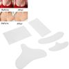 Reusable Face Wrinkle Patches, 17Pcs Silicone Anti‑Wrinkle Anti Wrinkle Silicone Neck Chest Chin Wrinkle For Patches Wrinkle Strips