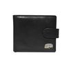 Quality black leather camper van wallet