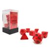 Chessex CHX25414 Dice-Opaque Red/Black Set