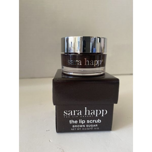 Sara Happ The Lip Scrub   Brown Sugar 0.5 oz NIB