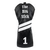 IZZO Golf BIG STICK Driver Headcover , black , Small