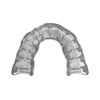 OPRO Dentist Recommended Night Guard for Clenching and Grinding Teeth, Bruxism and TMJ Relief. Clear Slim Fit, Customisable Size for Restful Sleep. Dental Antimicrobial Nightguard and Case Included.