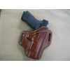 Springfield XD Mod2, XDM, XD 4"- 4.5" OWB Leather 2 Slot Molded Pancake Belt Holster CCW TAN RH