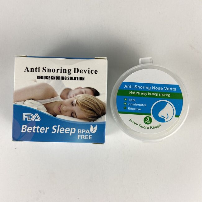 BANGBREK Anti snoring Device, Comfortable Nasal Dilators, Washable & Reusable