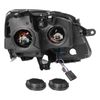 For GMC Acadia 2007-2012 Projector Headlights Headlamps W/bulbs Left+Right Clear