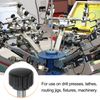uxcell 10 Knobs Threaded Knobs M6 x 8mm Metric Female Thread 16mm Mat Plastic Head 304 Stainless Steel Stud Hand Thread Knobs Thumb Screw Handle Blacks
