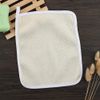 4 Pack Exfoliating Face and Body Wash Cloths 2-Sided Bath Towel Exfoliating Scrub Cloth for Women and Man Washcloth with Soft Handle and Fine Mesh(26 x 22cm)