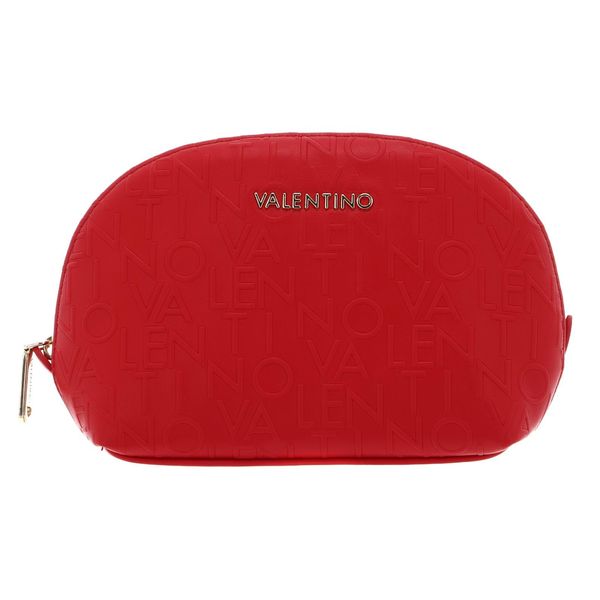 VALENTINO Relax Soft Cosmetic Case Rosso, red