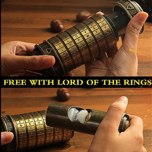 Da Vinci Code Mini Cryptex Valentine's Day Interesting Creative Romantic Birthday Gifts for Her