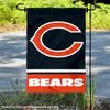 Chicago Bears C Logo Garden Flag and Yard Banner