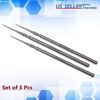 3 Pcs STR Needle Point Spear Head Dissecting Probe Lab Scientific Tool Stainless