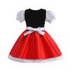 Lito Angels Little Red Riding Hood Costume Fancy Dress Up Set with Cloak for Kids Girls Age 5-6 Years